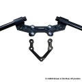 Woodcraft Ducati Monster 1200R (16-19) Clipon Riser Adapter Plate With Bars Woodcraft Ducati Monster 1200R (16-19) Clipon Riser Adapter Plate With Bars